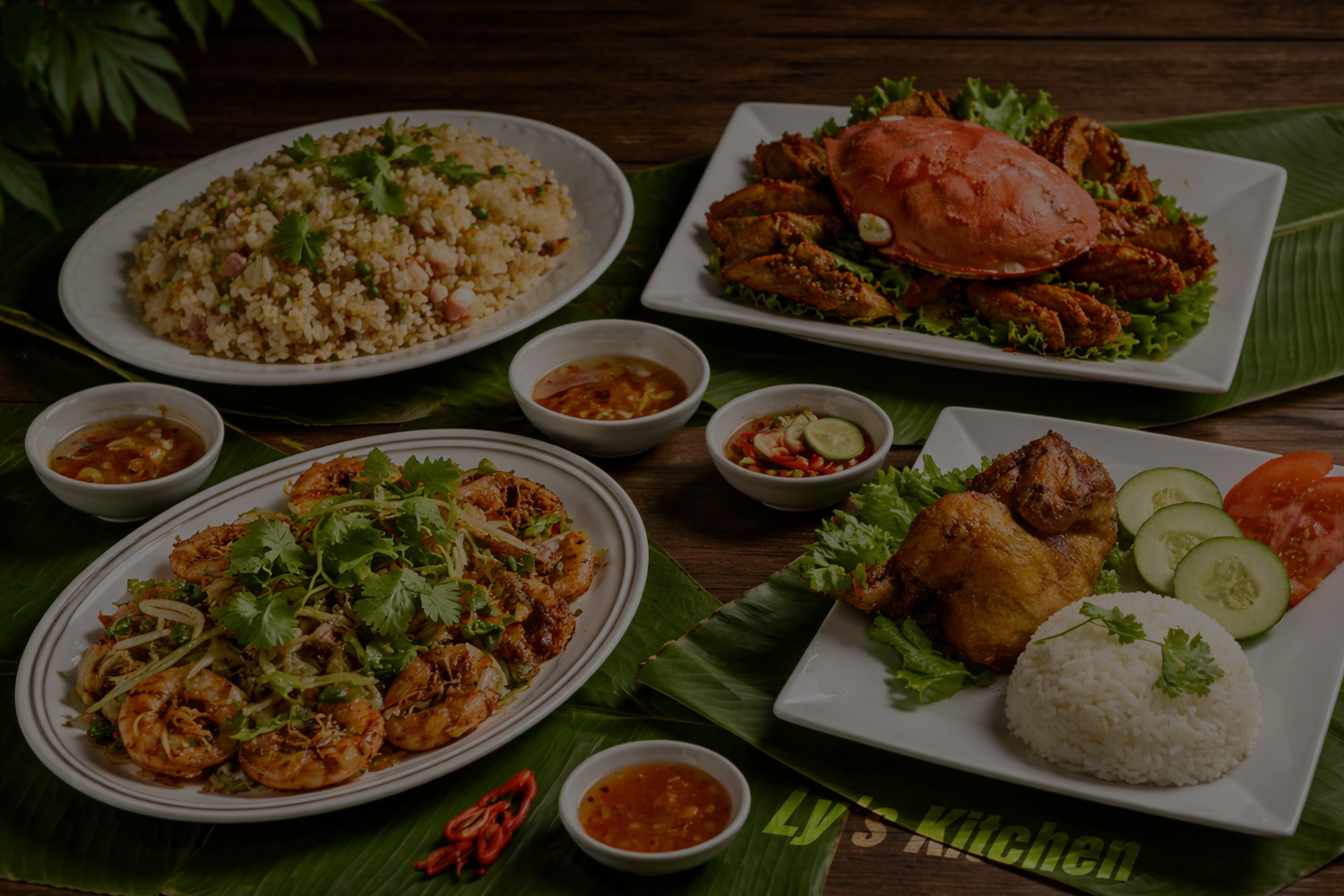 Ly's Kitchen restaurant dishes